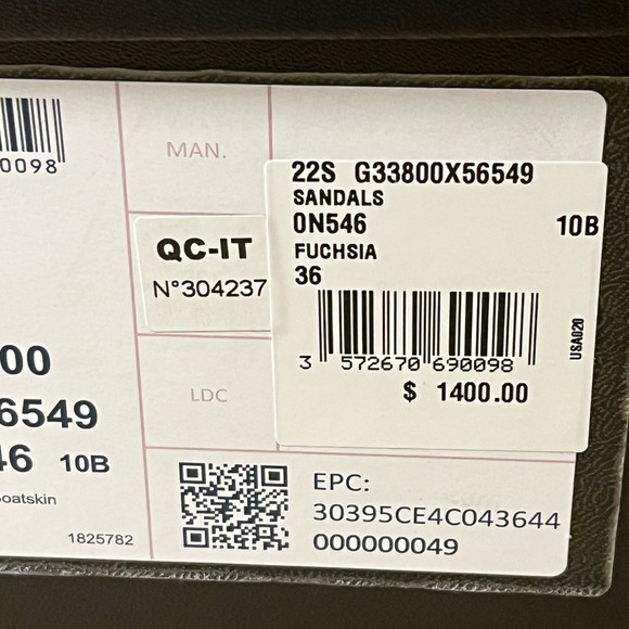 Authentic Chanel G33800 Sandals size 36 - Picture 10 of 10